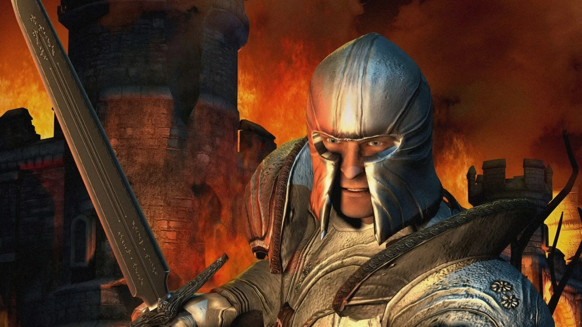 Ảnh nghệ thuật của tựa game The Elder Scrolls IV Oblivion