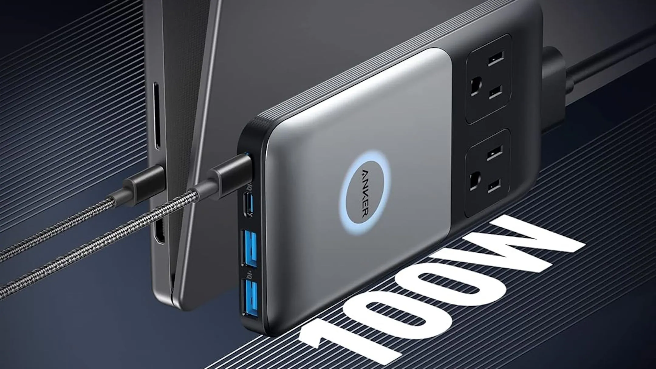 Anker 727 Charging Station nhỏ gọn như iPhone, phù hợp cho mọi chuyến du lịch công nghệ