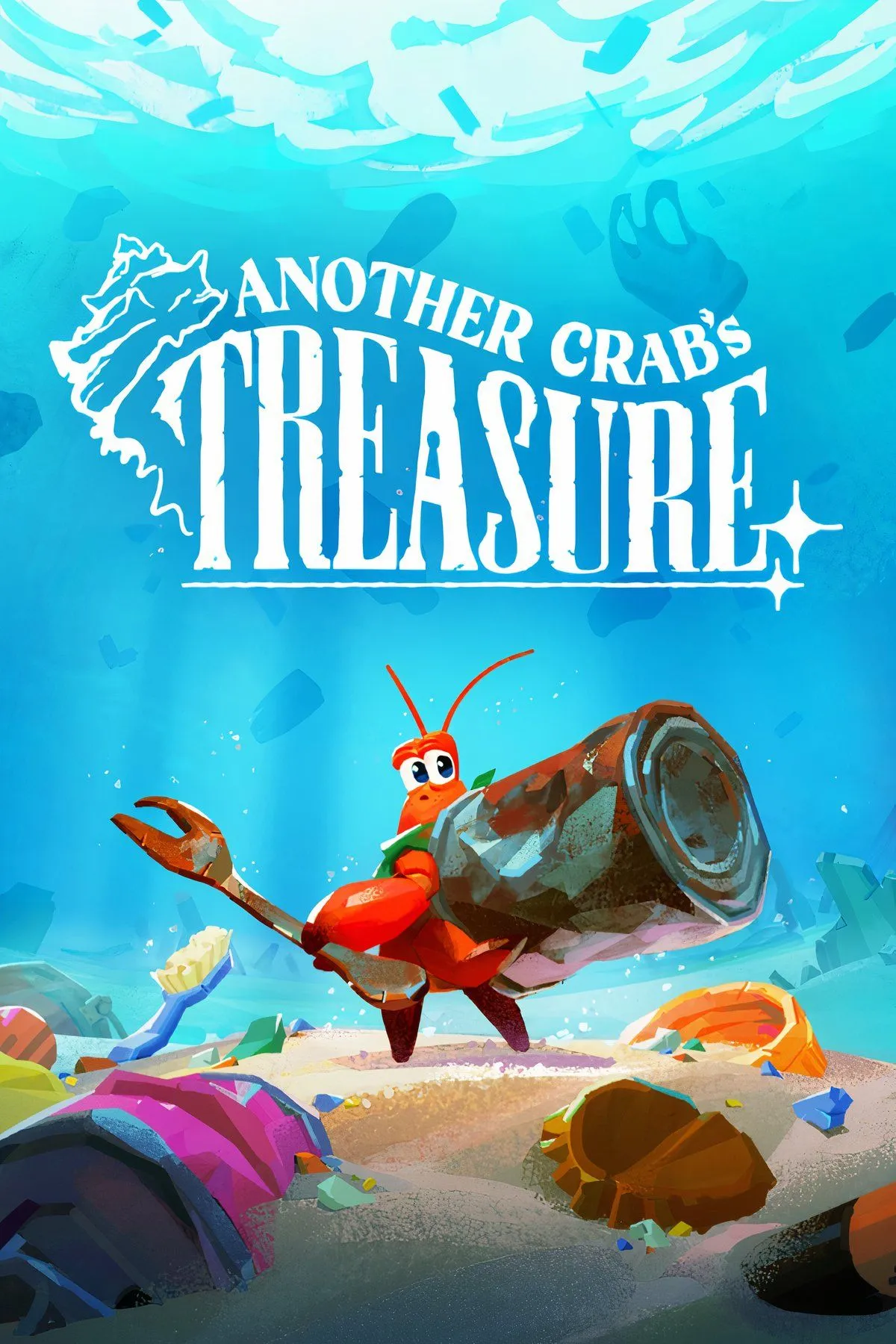 Another Crab's Treasure với chú cua nhỏ dùng vỏ sò làm giáp trong thế giới Souls-like dưới đáy biển