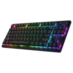 Bàn phím Razer DeathStalker V2 Pro TKL với thiết kế low-profile và đèn RGB