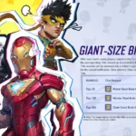 Bảng xếp hạng sự kiện Giant-Size Brain Blast trong Marvel Rivals hiển thị danh hiệu