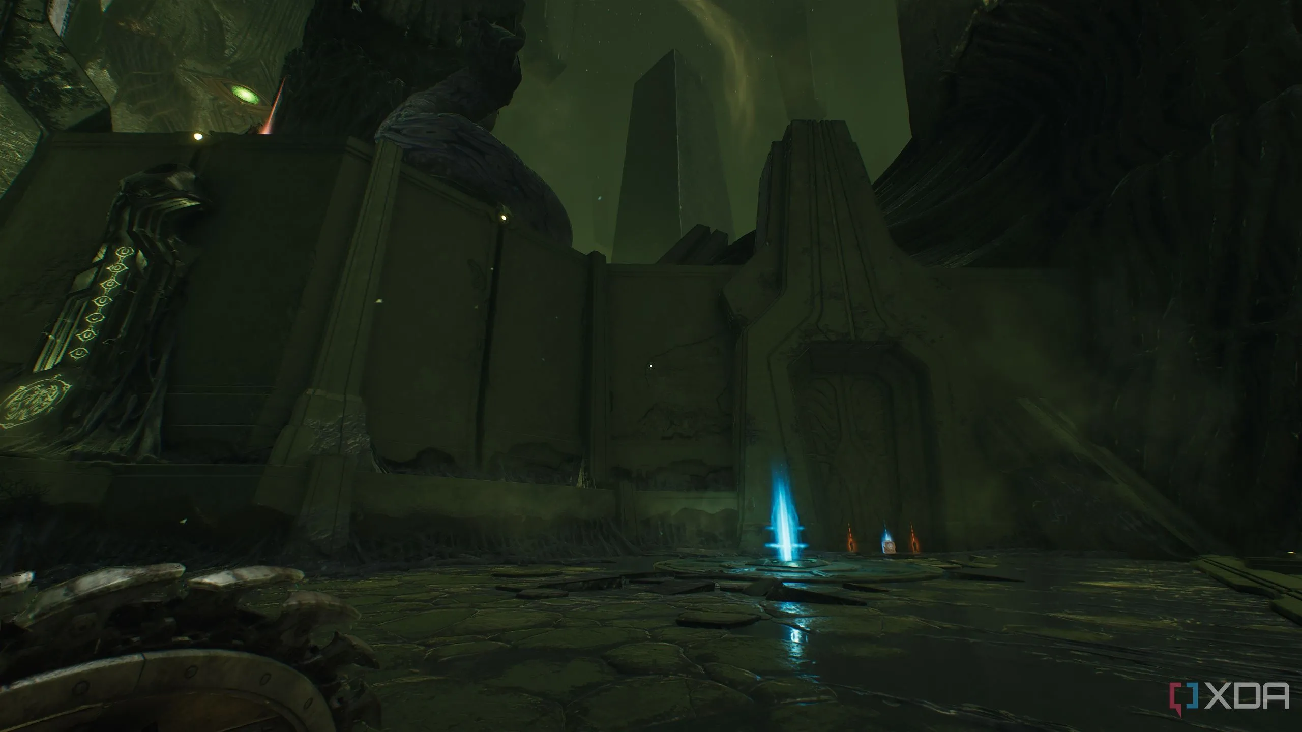 Bệ phóng đầu tiên trong chương 15 của game Doom The Dark Ages