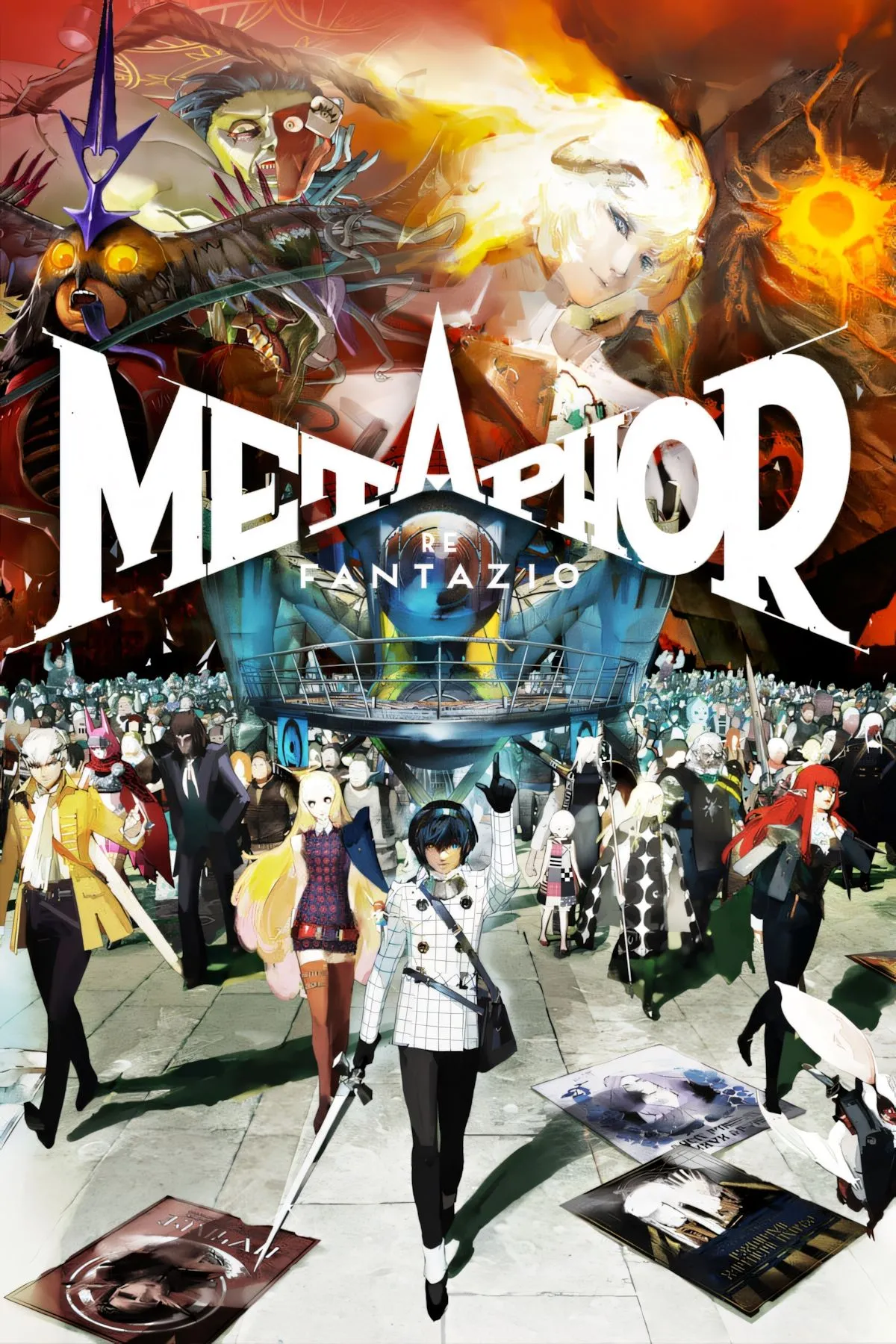 Bìa game Metaphor: ReFantazio, một JRPG mới đầy hứa hẹn dành cho người chơi Xbox Game Pass.
