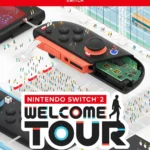 Bìa game Nintendo Switch 2 Welcome Tour với biểu tượng Joy-Con và hình ảnh hướng dẫn