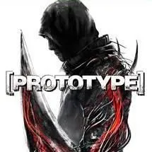 Bìa game Prototype với nhân vật Alex Mercer biến đổi cánh tay thành vũ khí