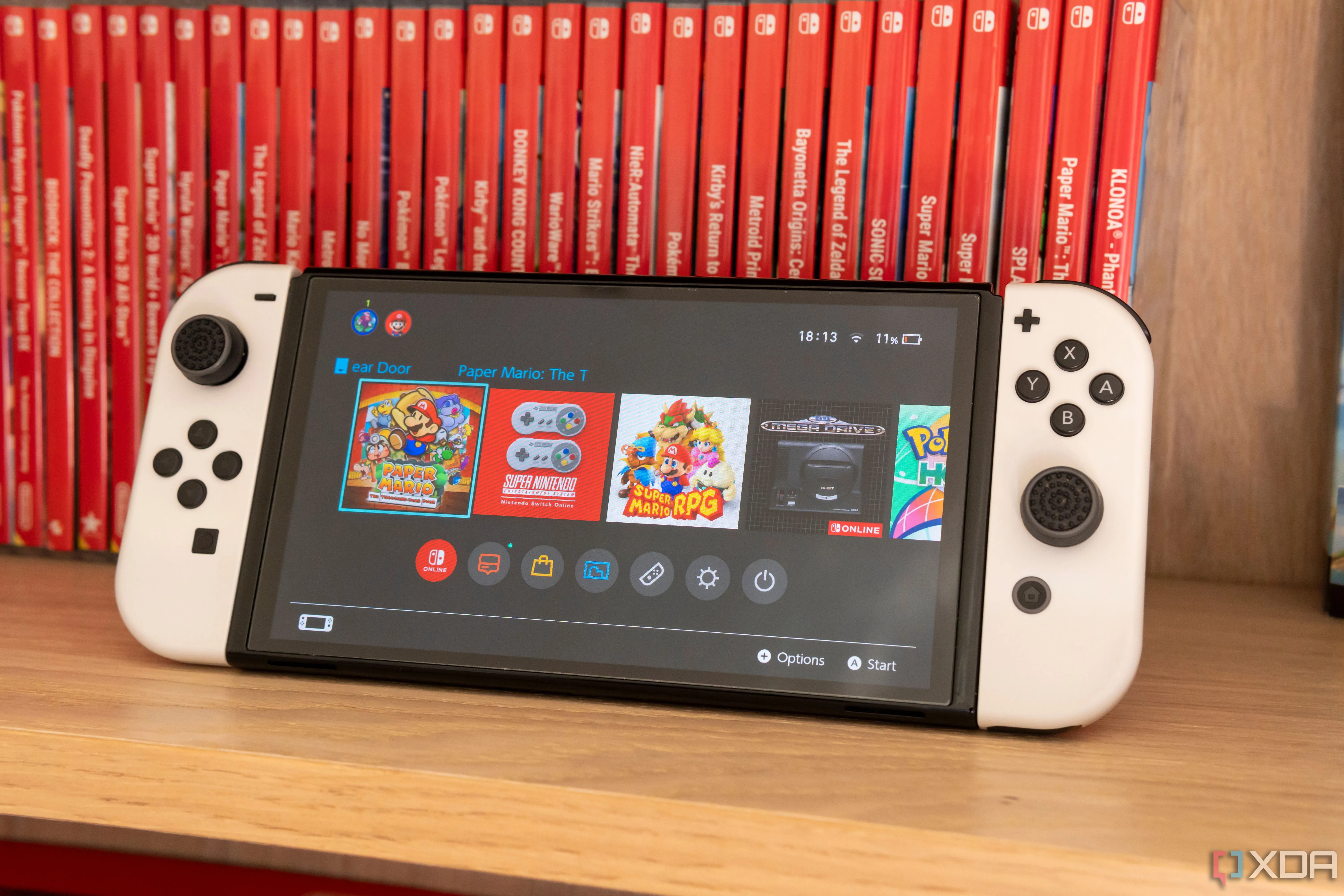 Biểu tượng Nintendo Switch, thể hiện vấn đề pháp lý với giả lập