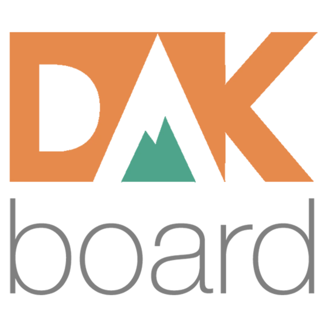 Biểu tượng ứng dụng DAKboard, một nền tảng tạo bảng điều khiển thông minh