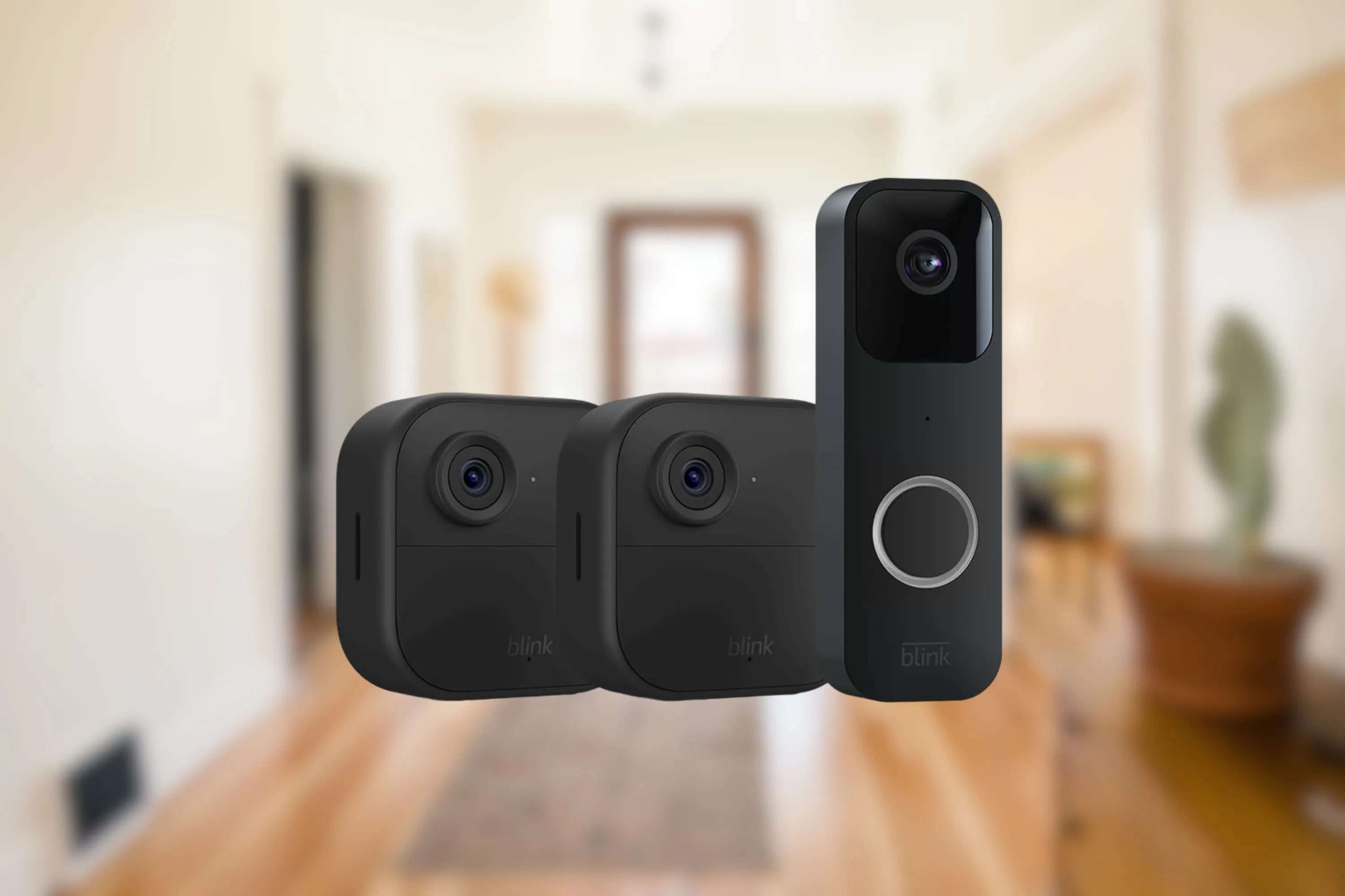 Blink Video Doorbell với camera tích hợp và giao tiếp hai chiều