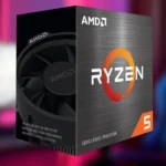 Bộ vi xử lý AMD Ryzen 5 5500, minh họa cho sự tăng trưởng thị phần CPU của AMD trên Steam