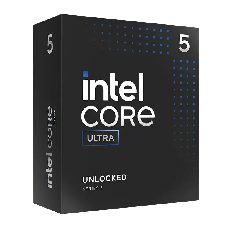 Bộ vi xử lý Intel Core Ultra 5 245K, một ví dụ về CPU có thể hưởng lợi từ RAM nhanh hơn nhờ kiến trúc và lượng cache.