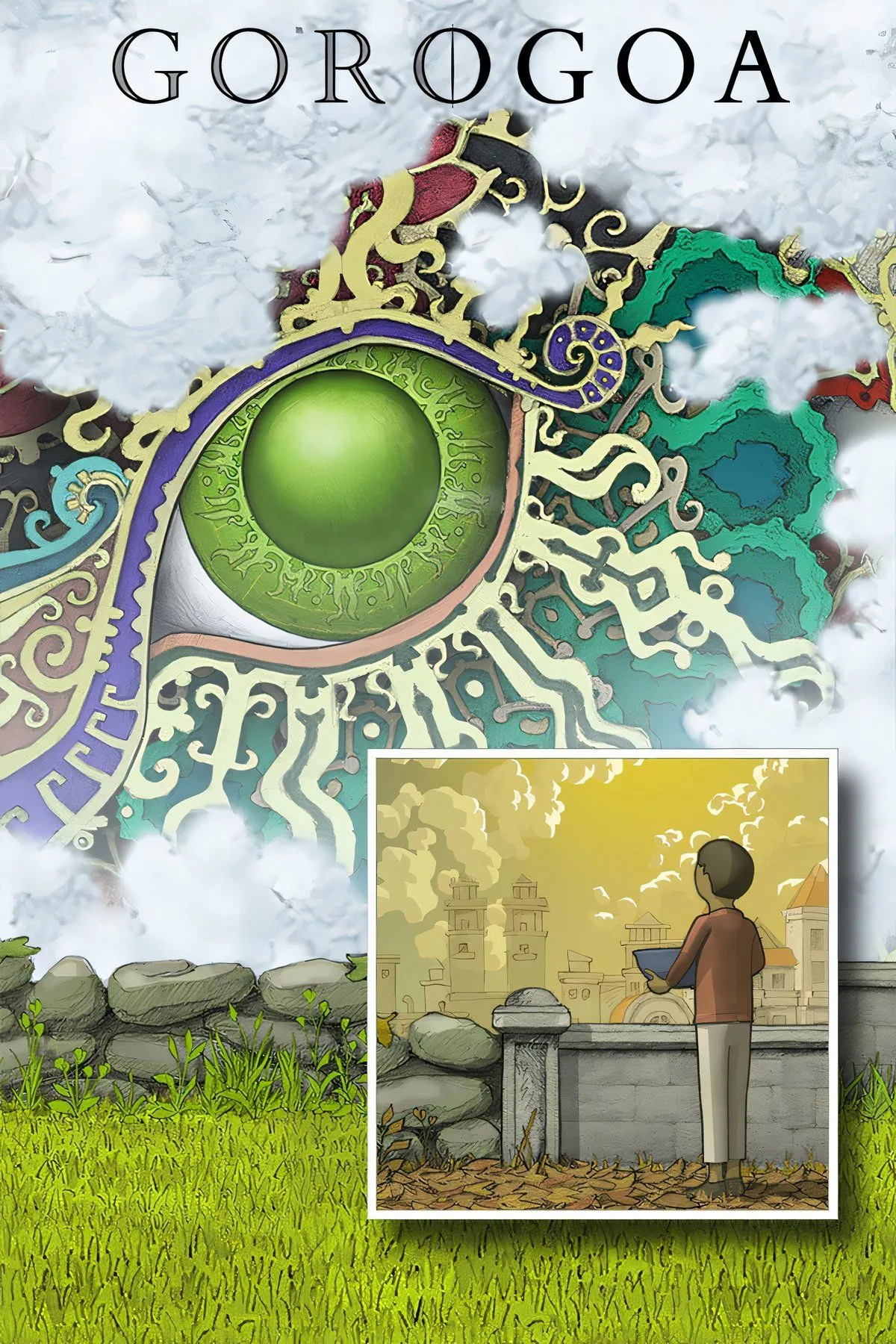 Các bảng vẽ tay phức tạp trong game giải đố Gorogoa