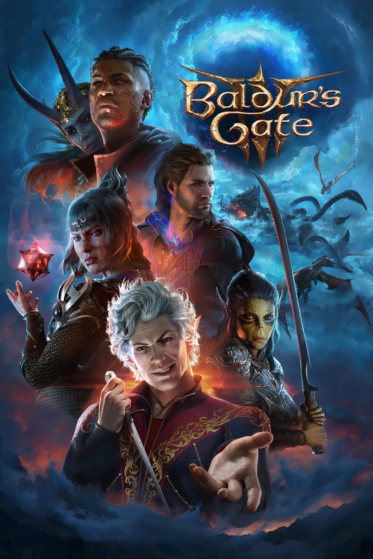 Các nhân vật trong Baldur's Gate 3 đang chuẩn bị cho một trận chiến theo lượt