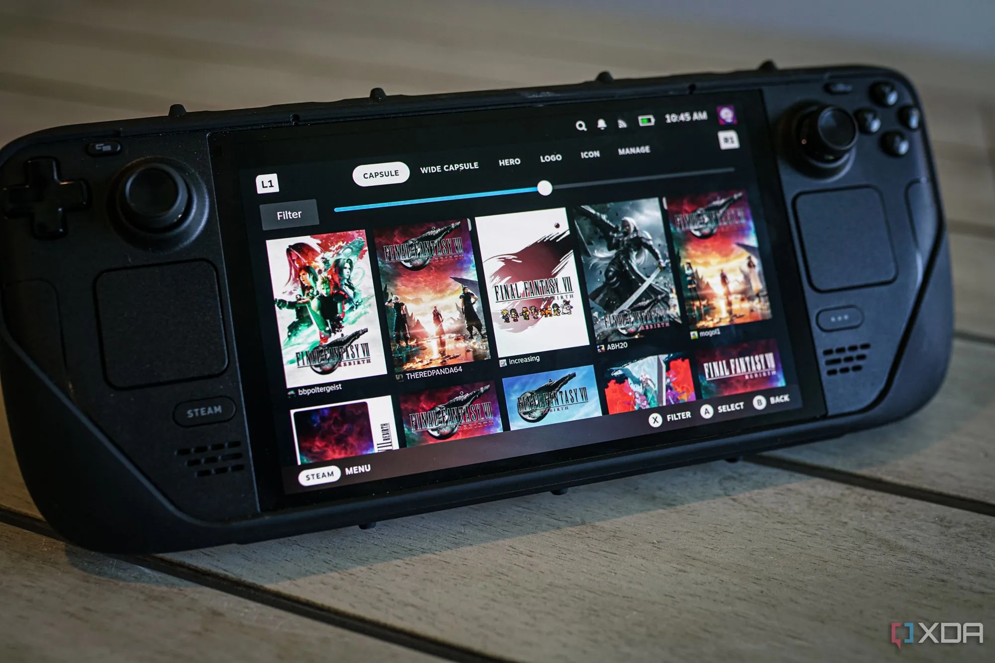 Các plugin hỗ trợ tùy chỉnh Steam Deck như SteamGridDB và Audio Loader