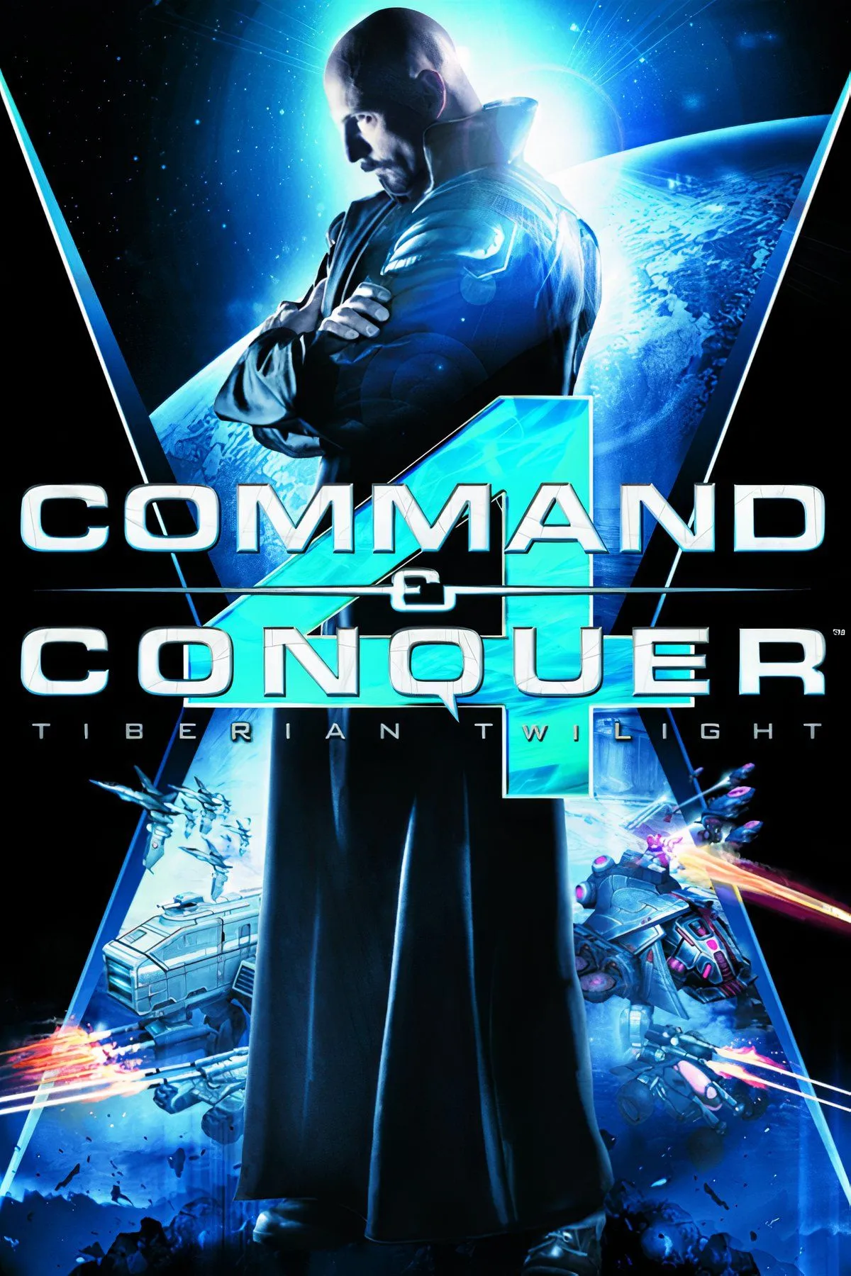 Cảnh chiến đấu trong Command &amp; Conquer 4: Tiberian Twilight với các đơn vị quân