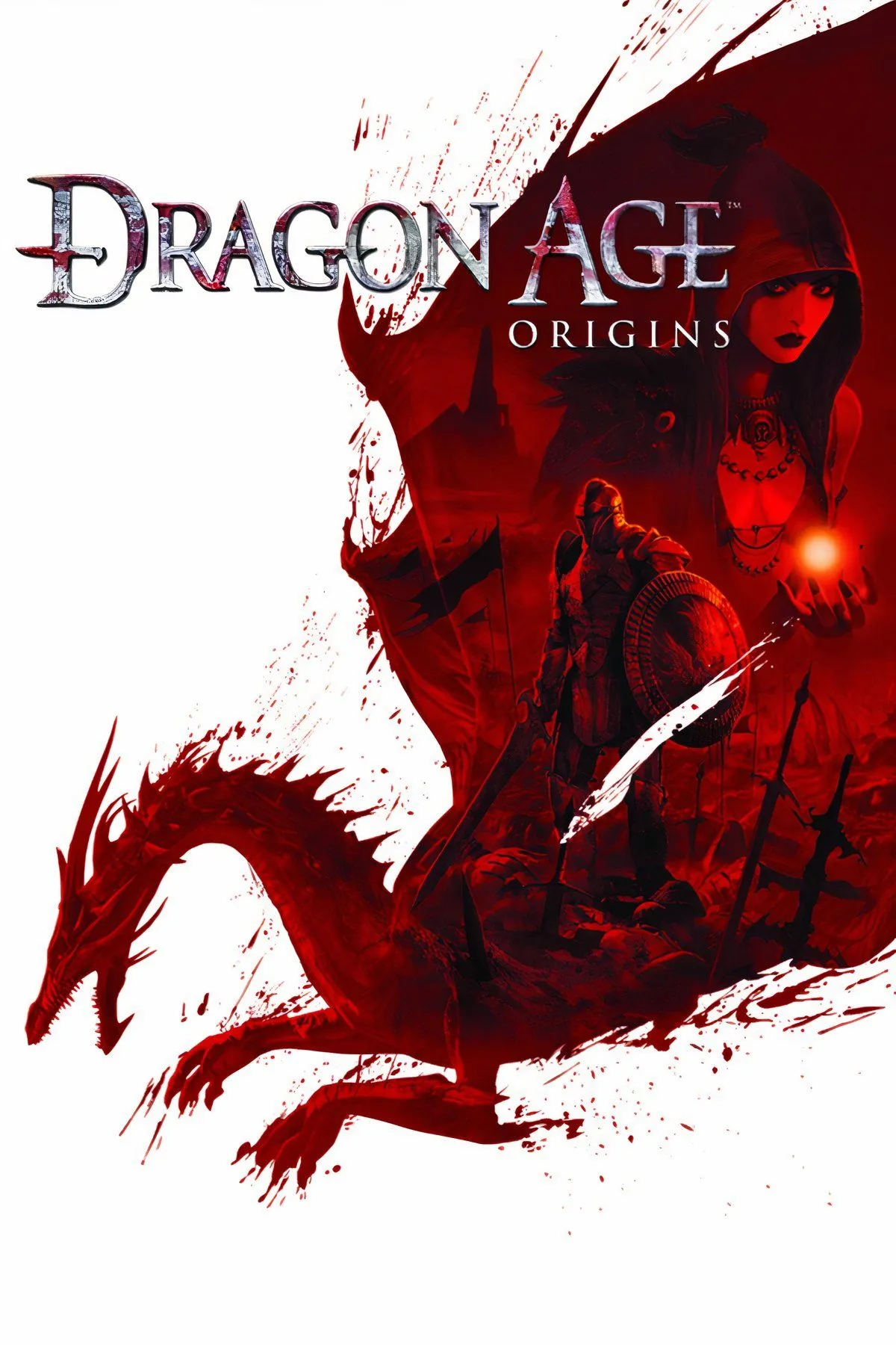 Cảnh chiến đấu và đội hình nhân vật trong Dragon Age: Origins, thể hiện hệ thống combat sâu sắc