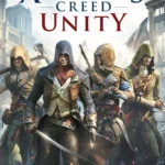 Cảnh game Assassin’s Creed Unity với nhân vật chính Arno Dorian đứng trên nóc nhà ở Paris thời cách mạng.