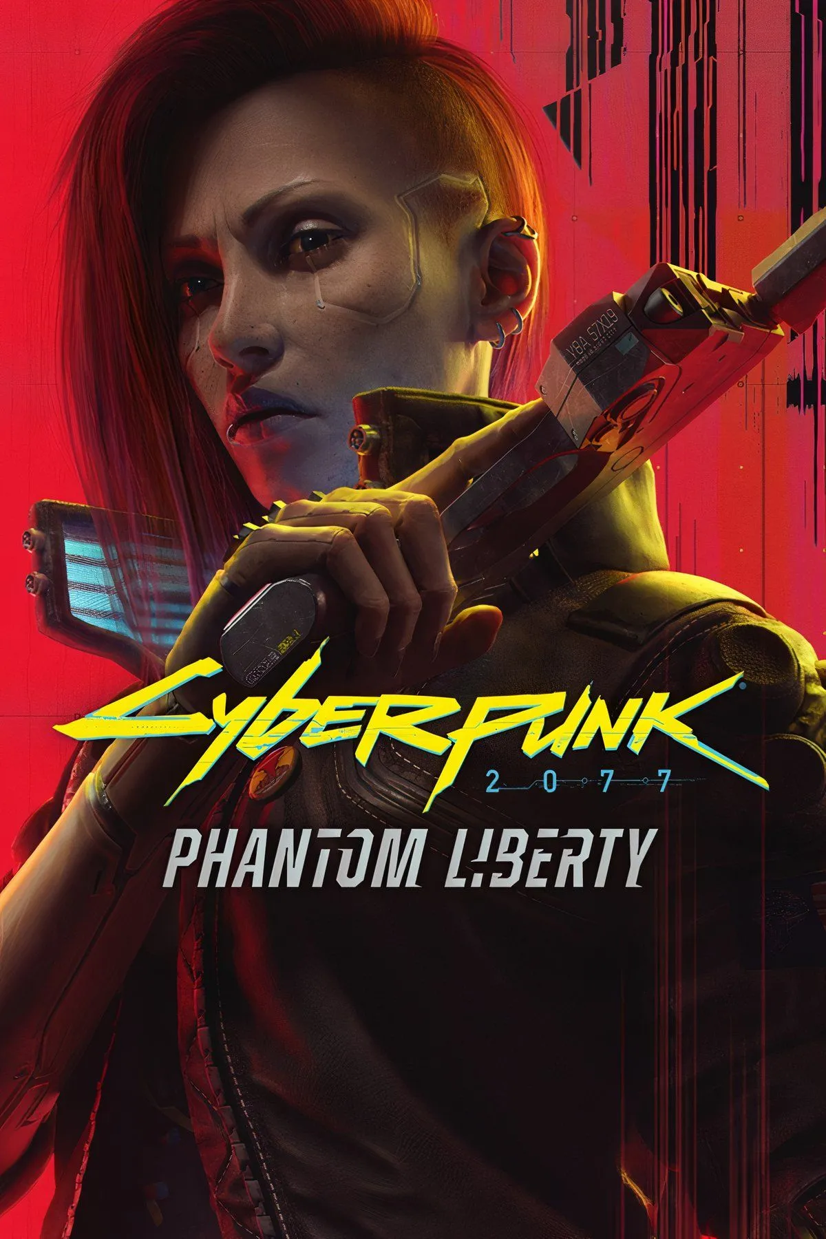 Cảnh trong bản mở rộng Cyberpunk 2077: Phantom Liberty, với sự xuất hiện của nhân vật Solomon Reed do Idris Elba thủ vai, thể hiện không khí gián điệp và hành động kịch tính tại Dogtown.