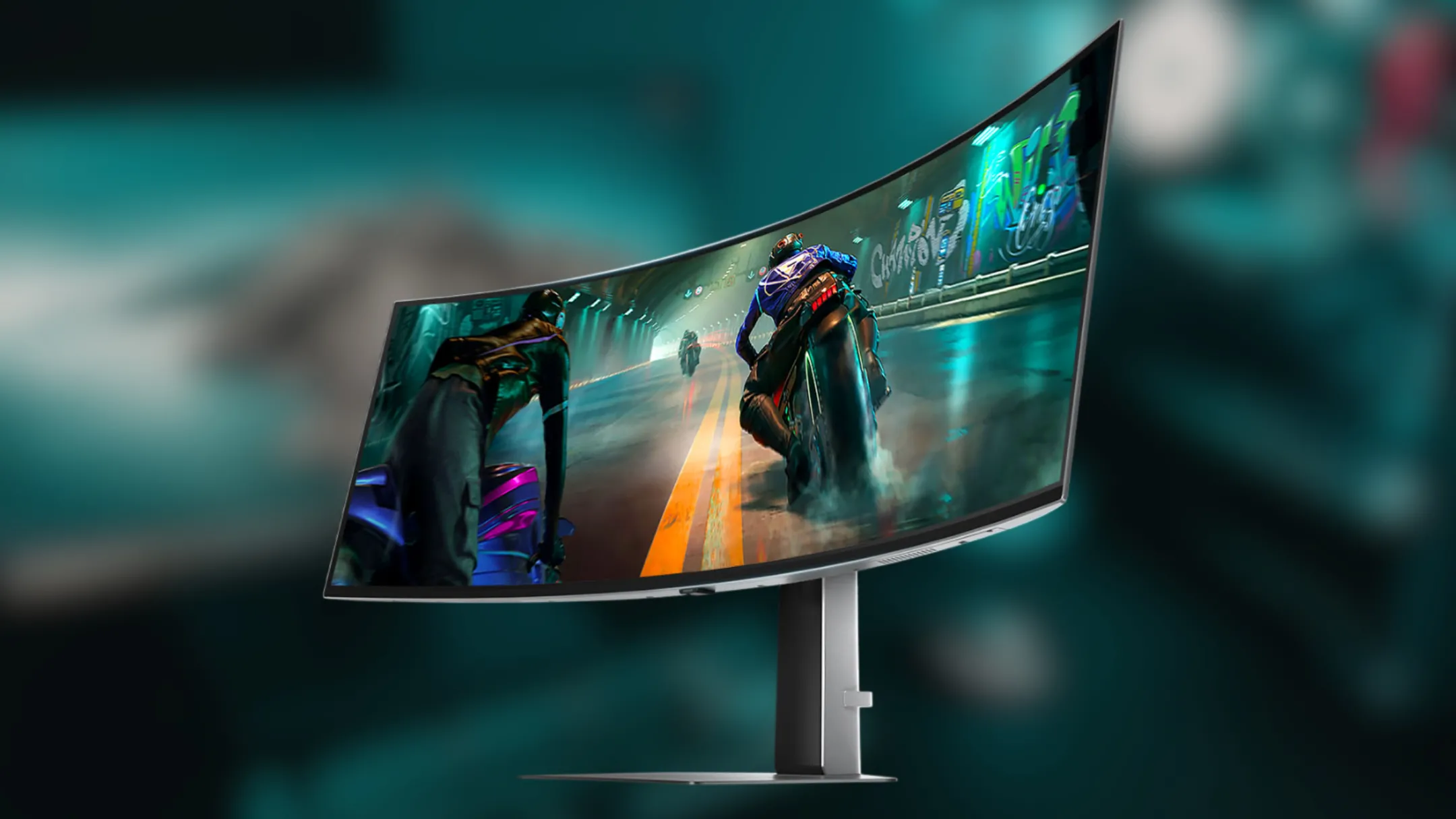 Chi tiết màn hình Samsung Odyssey OLED G9 49 inch với độ cong và viền mỏng