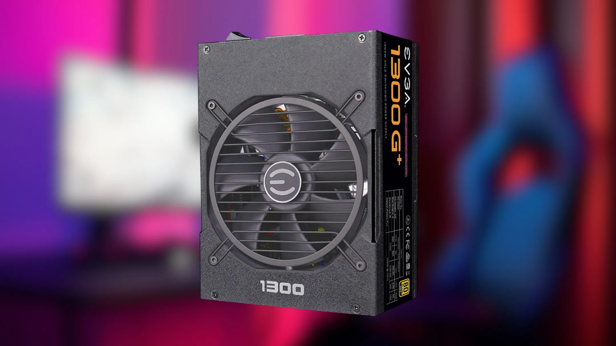 Chi tiết thiết kế và cổng kết nối của nguồn EVGA SuperNOVA 1300 G+ 80+ Gold