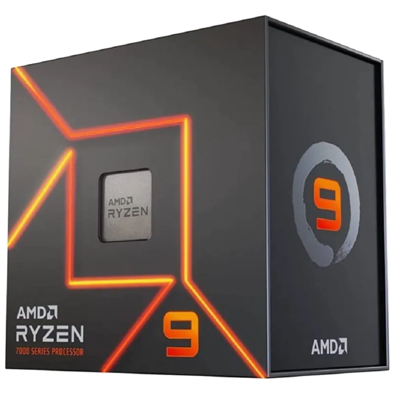 Chip AMD Ryzen 9 7900X với thiết kế tản nhiệt