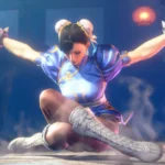 Chun-Li trong game Street Fighter 6 với trang phục truyền thống