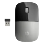 Chuột không dây HP Z3700 G2 màu đen sang trọng, nổi bật trên nền trắng, thể hiện thiết kế mỏng và hiện đại.