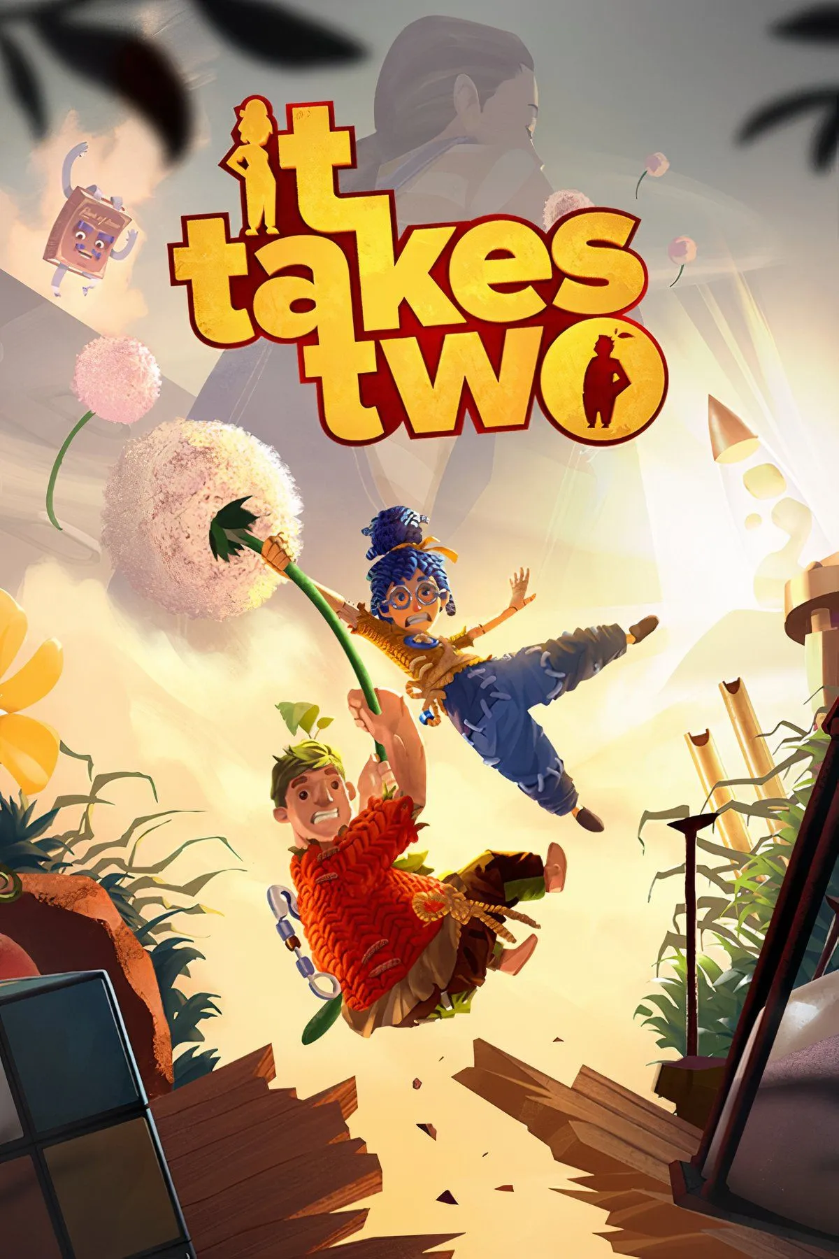 Cody và May, hai nhân vật chính trong It Takes Two, hợp tác vượt qua thử thách