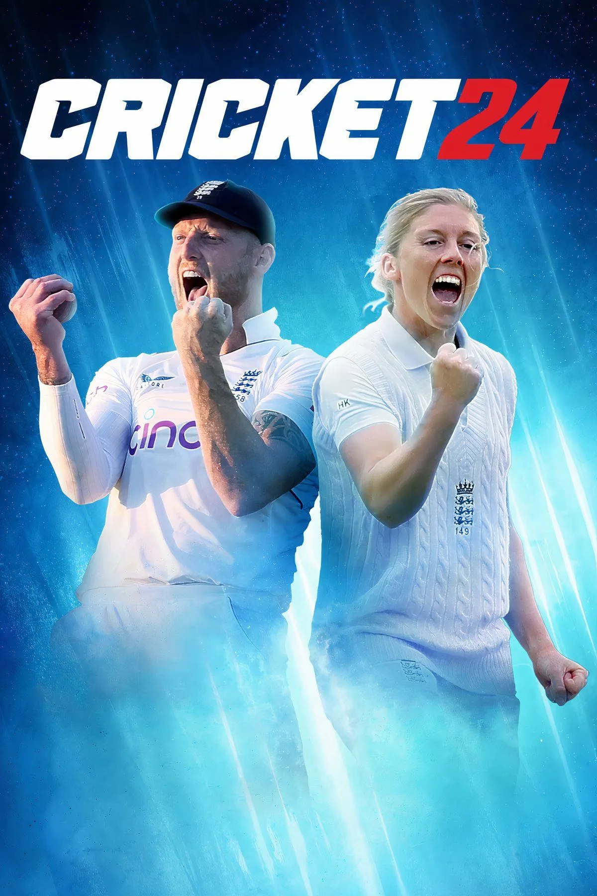 Cricket 24 mô phỏng trận đấu cricket chân thực với cầu thủ đang ném bóng