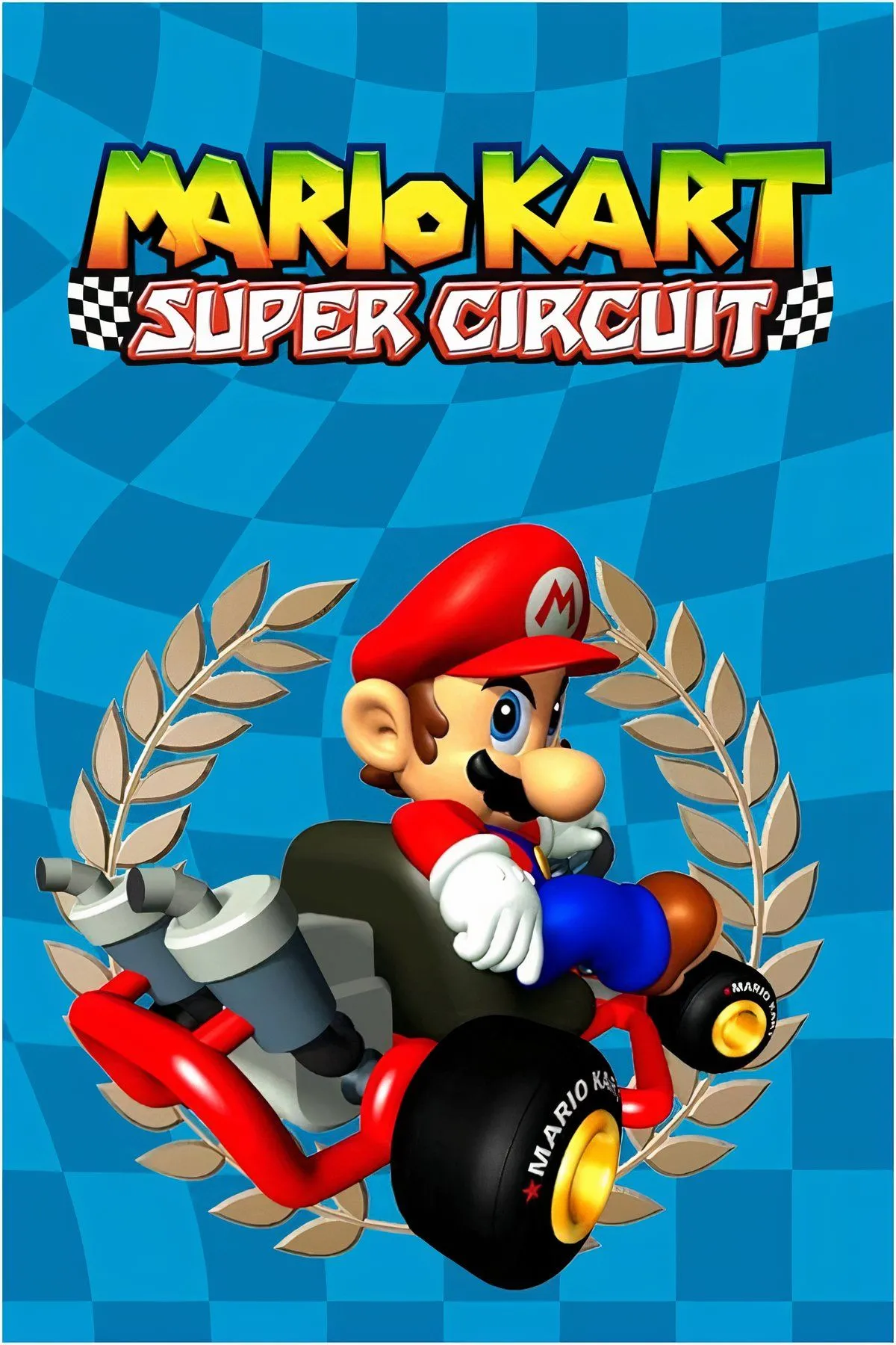 Cuộc đua tốc độ cao trong Mario Kart: Super Circuit trên Game Boy Advance