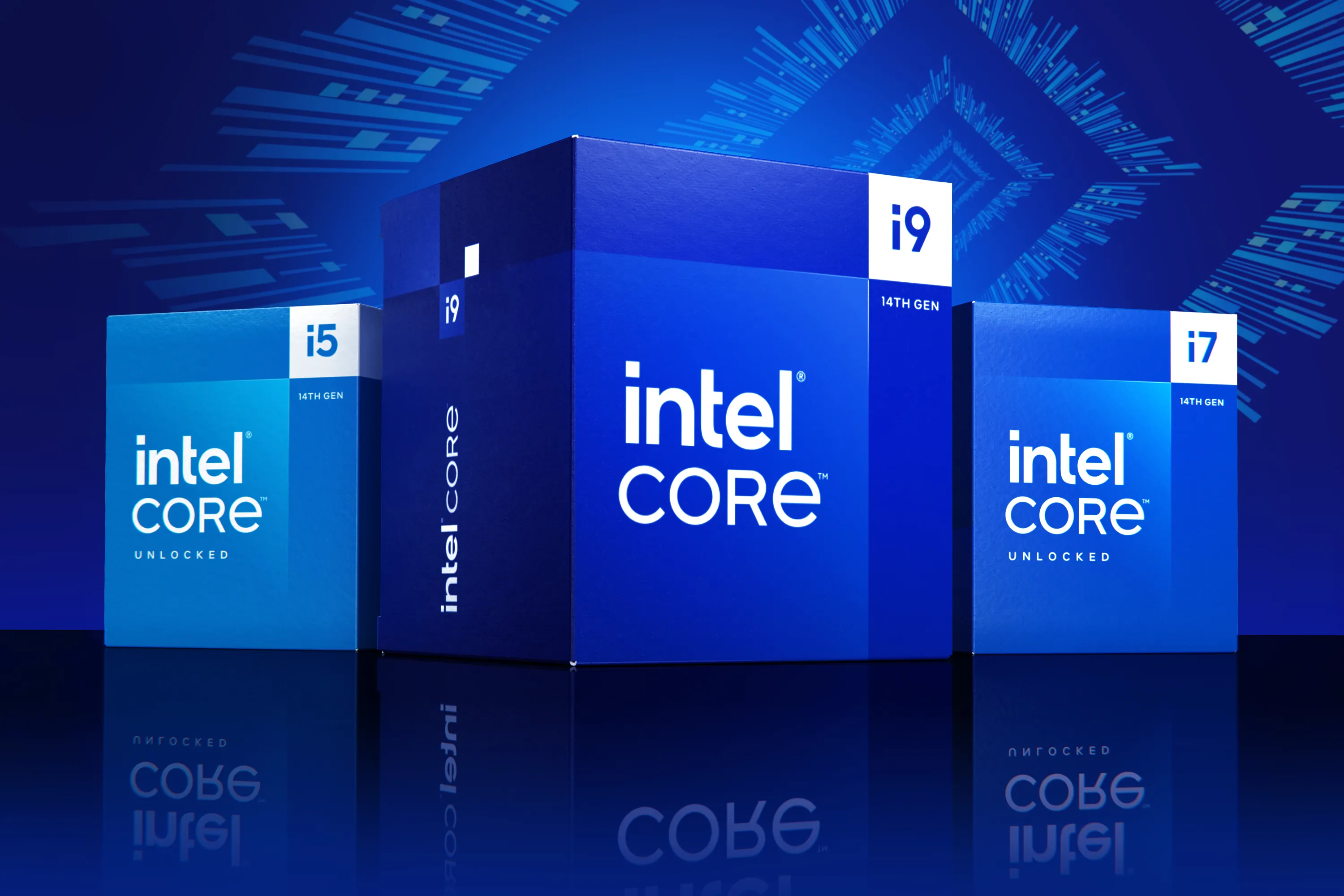 Dòng CPU Intel Core i5, i7, i9 thế hệ 14