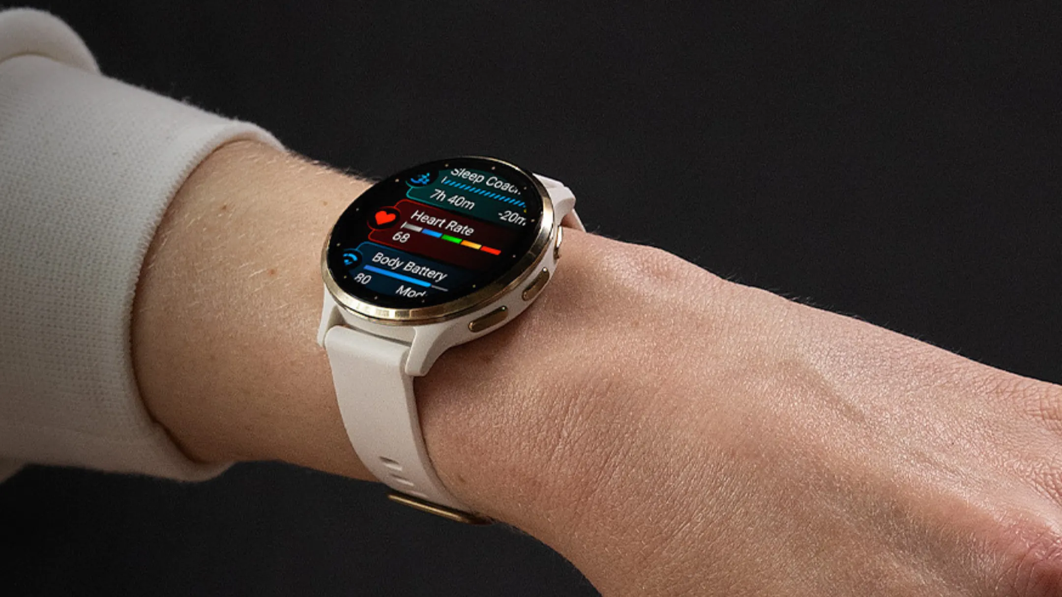 Đồng hồ thông minh Garmin Venu 3S màu bạc