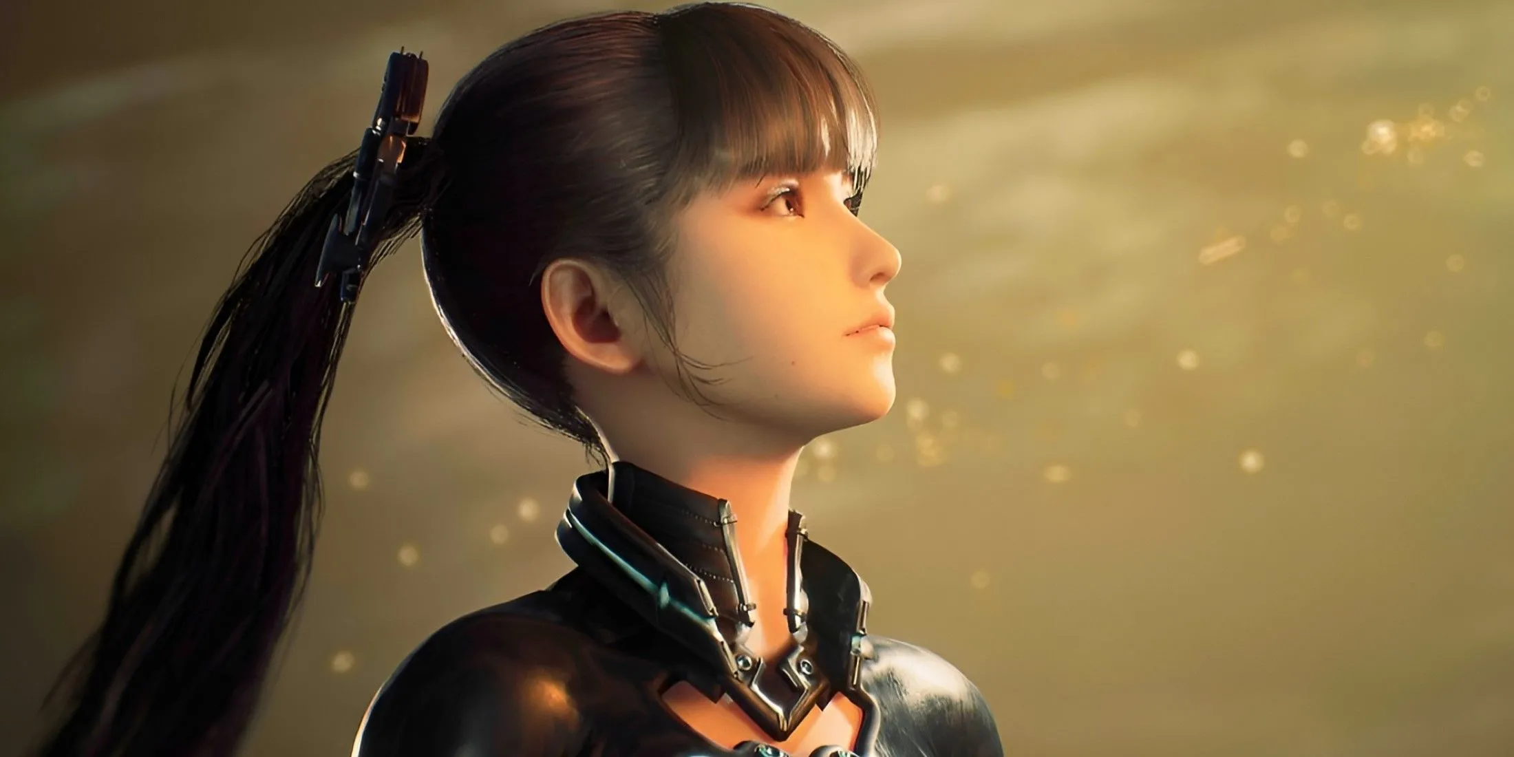 Eve trong một đoạn cắt cảnh của game Stellar Blade
