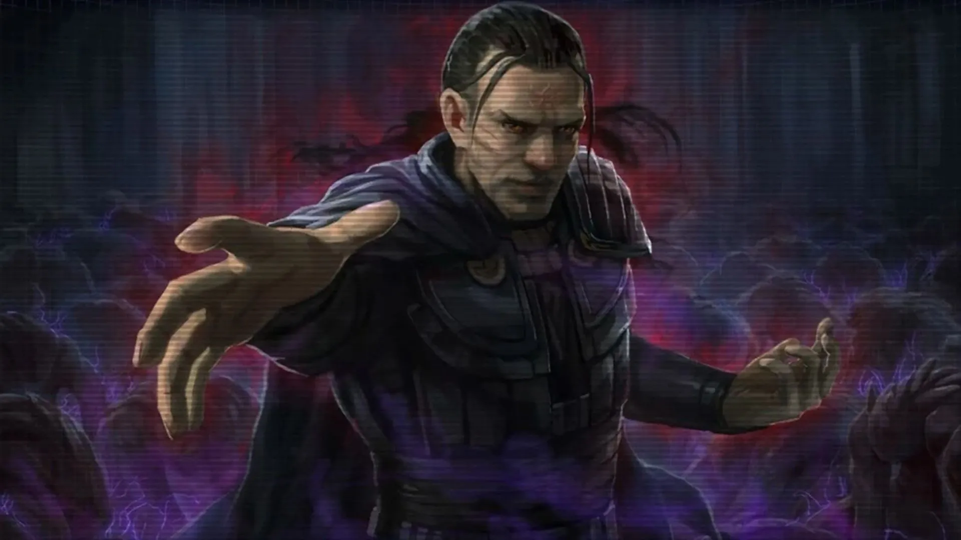 Exar Kuun xuất hiện dưới dạng ảnh ba chiều trong game Star Wars The Old Republic