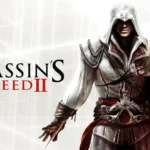 Ezio Auditore ẩn mình trên nóc nhà tại thành phố Florence thời Phục Hưng trong Assassin's Creed 2