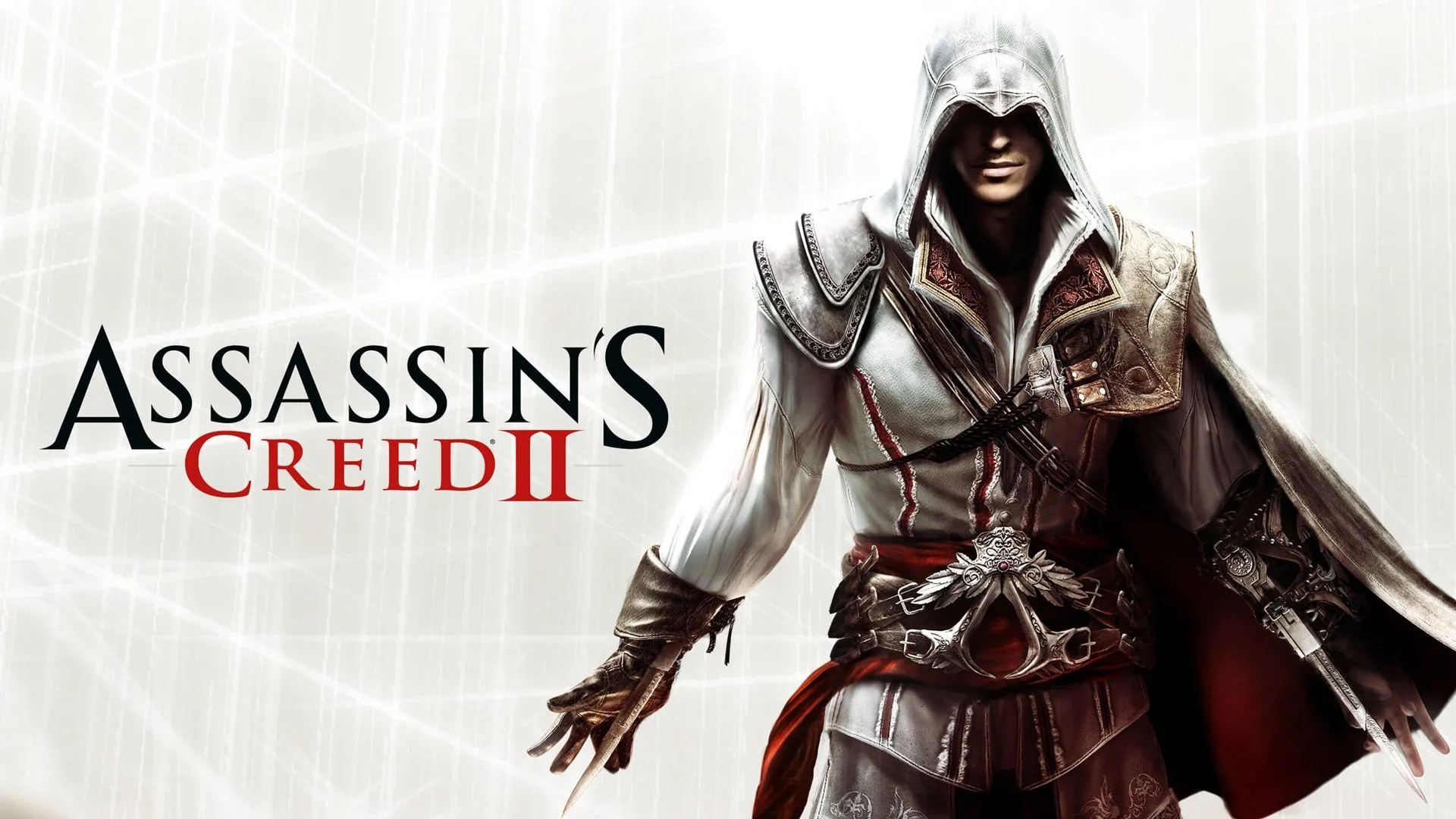 Ezio Auditore ẩn mình trên nóc nhà tại thành phố Florence thời Phục Hưng trong Assassin's Creed 2