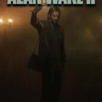 Game Alan Wake 2 với đồ họa ấn tượng và tông màu tối bí ẩn, thể hiện phong cách kinh dị tâm lý độc đáo.