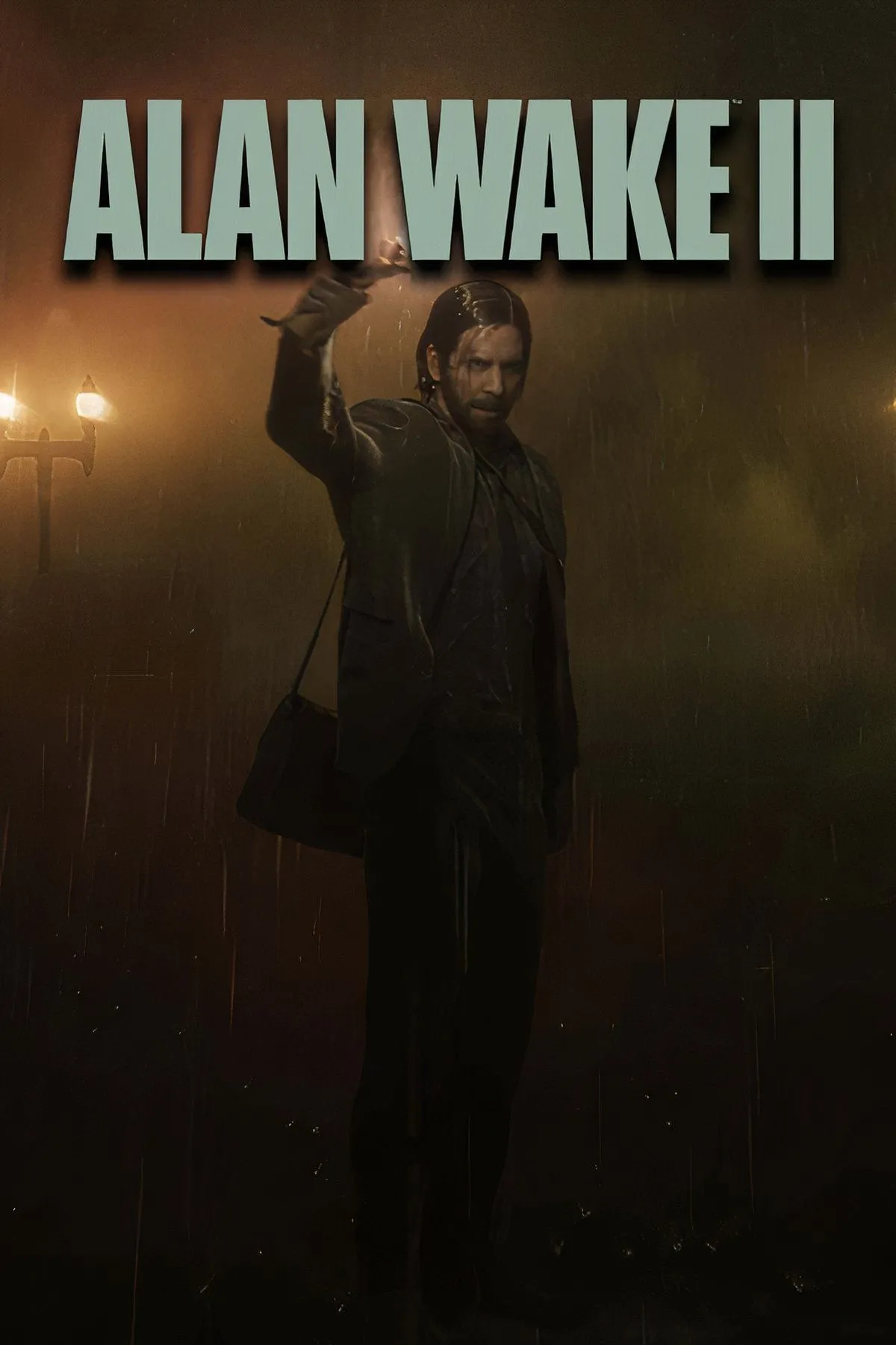 Game Alan Wake 2 với đồ họa ấn tượng và tông màu tối bí ẩn, thể hiện phong cách kinh dị tâm lý độc đáo.