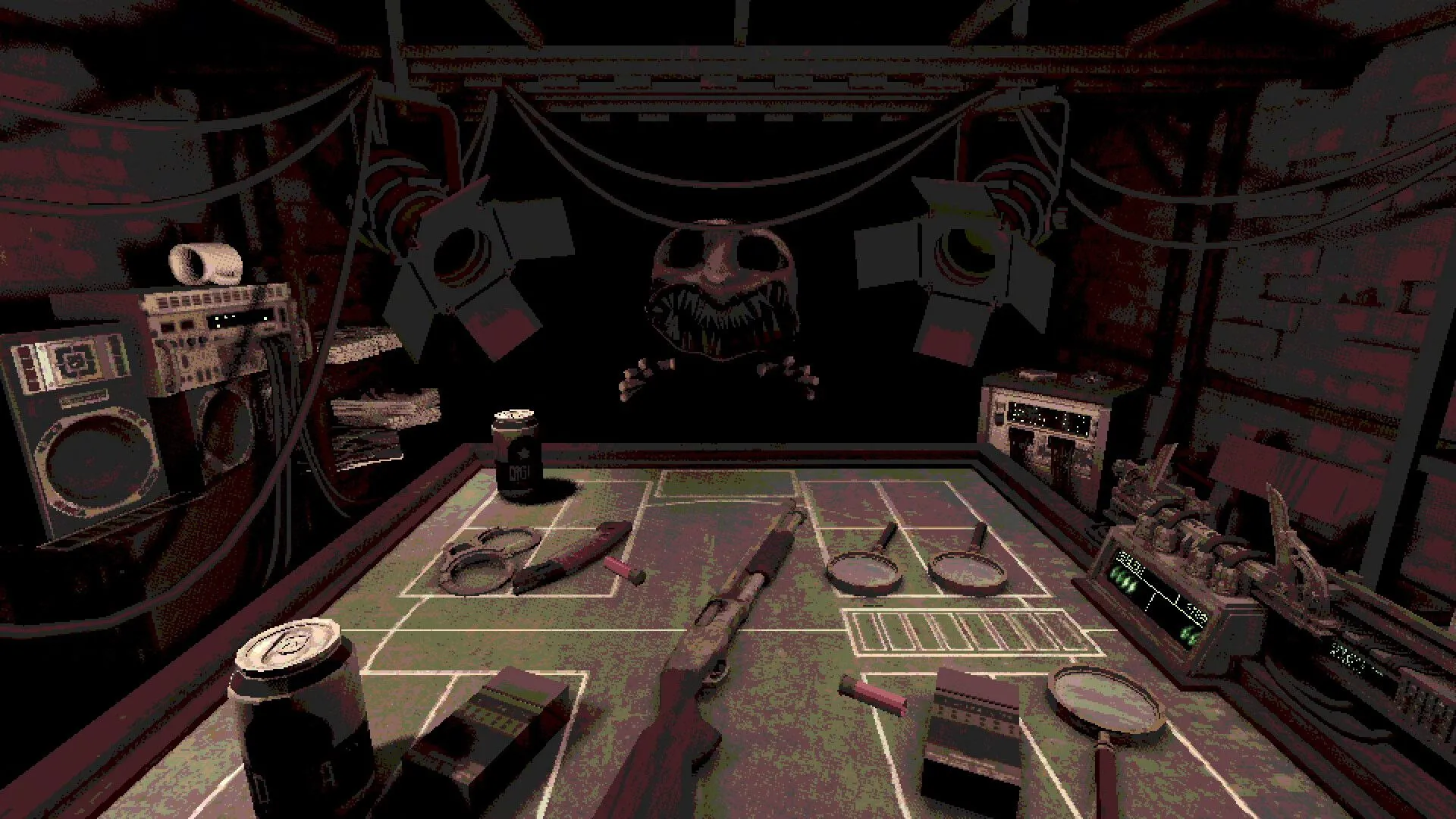 Game indie kinh dị Buckshot Roulette đang giảm giá trên Steam