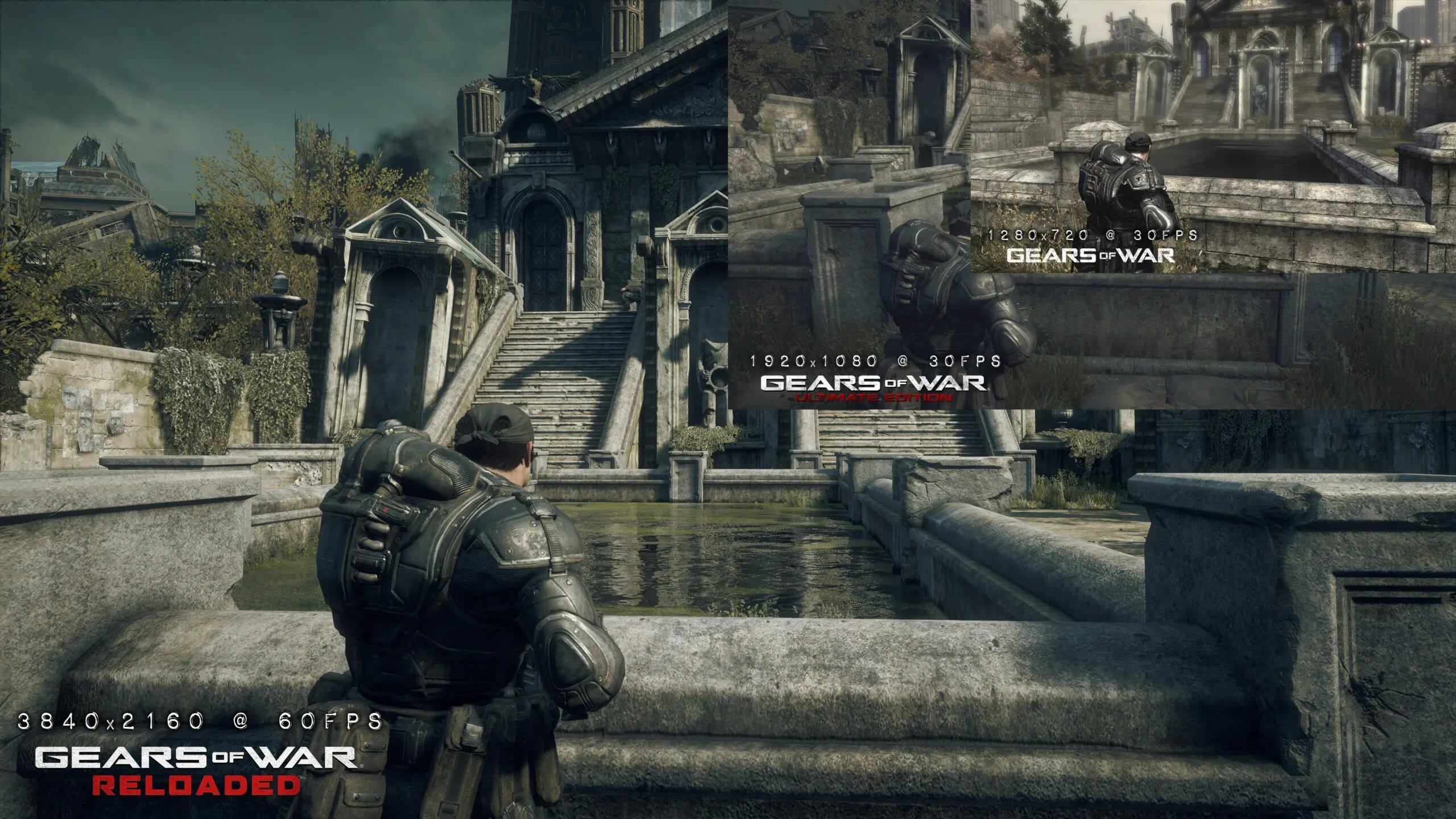 Gears of War Reloaded poster quảng bá phiên bản mới
