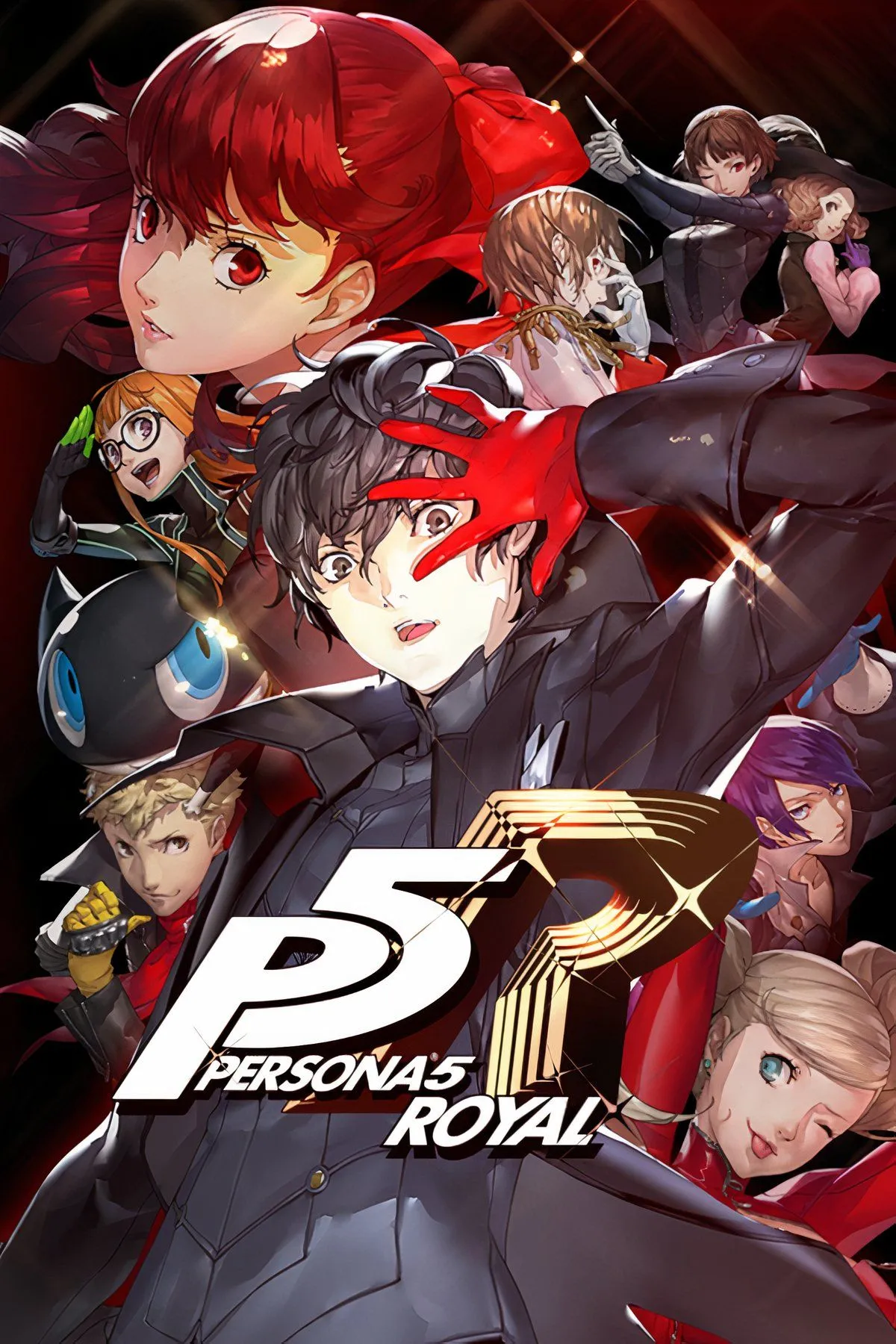 Giao diện chiến đấu với nhân vật Joker và Persona trong Persona 5 Royal