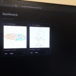 Giao diện công cụ tạo sơ đồ Mermaid JS trên trình duyệt web, hiển thị biểu đồ được tạo từ văn bản.
