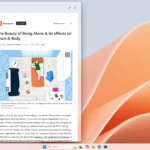 Giao diện đọc tin tức MSN trực tiếp trong Widgets trên Windows 11 Beta