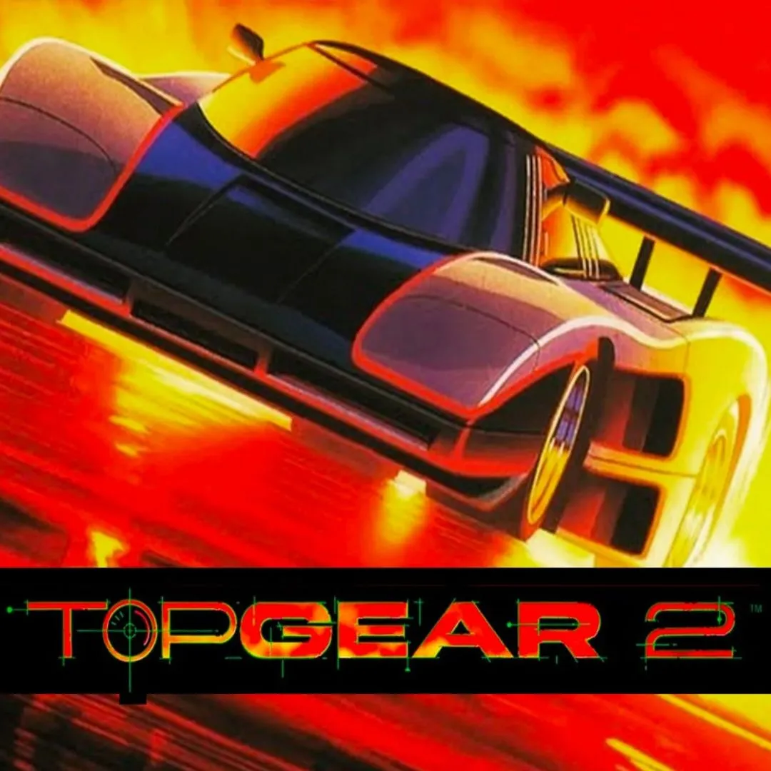 Giao diện đua toàn màn hình của Top Gear 2