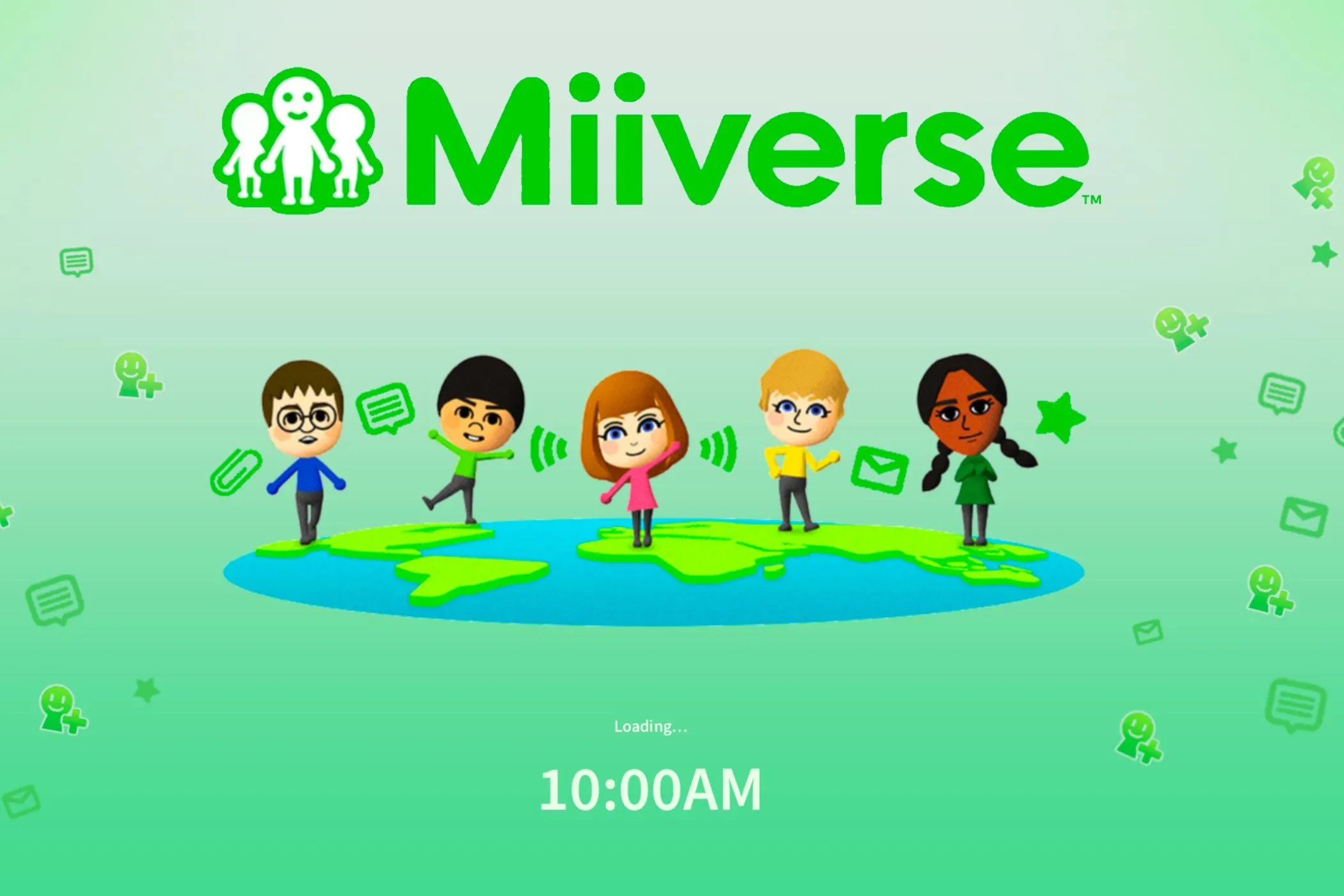 Giao diện minh họa Miiverse trên Nintendo Switch 2 với tính năng GameChat