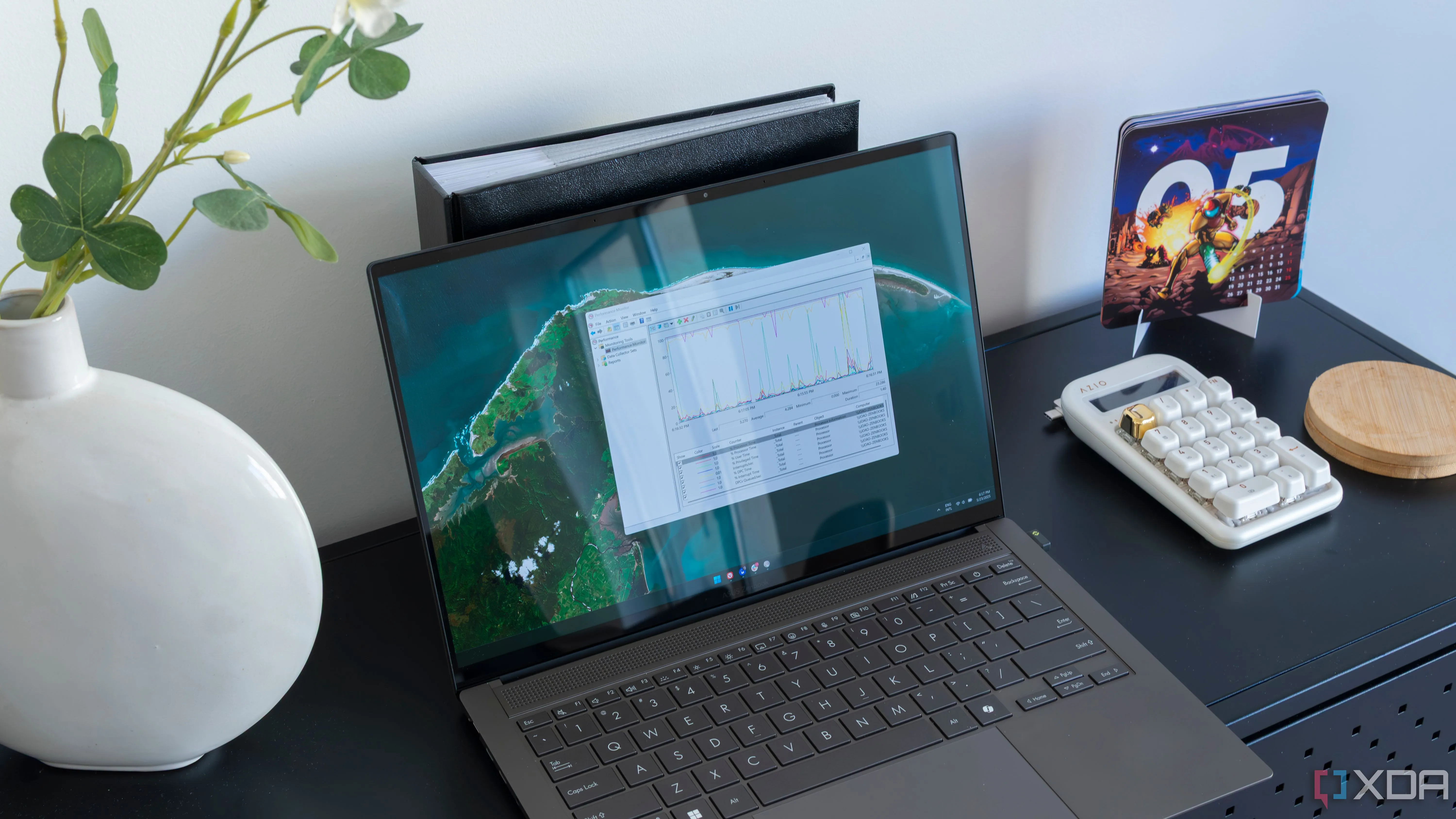 Giao diện Performance Monitor trên Windows 11, minh họa tầm quan trọng của việc theo dõi hiệu suất hệ thống khi có lỗi cập nhật
