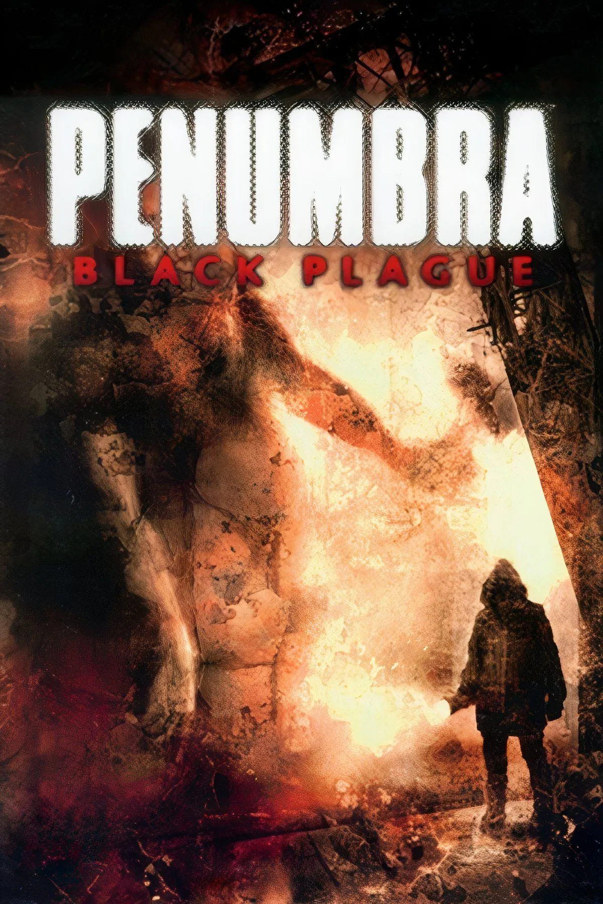 Góc nhìn thứ nhất trong Penumbra Black Plague, thể hiện bầu không khí căng thẳng và sự hiện diện của kẻ thù Clarence trong game kinh dị giải đố.