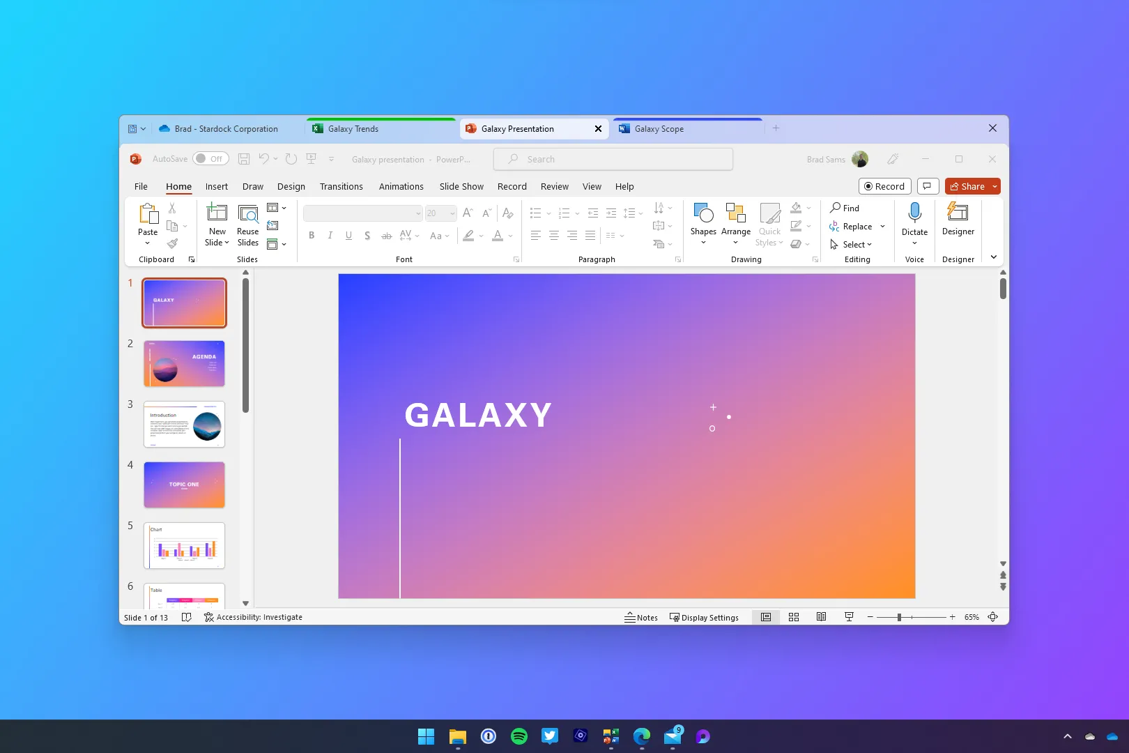 Groupy 2 hoạt động trên Windows 11 với nhiều ứng dụng trong các tab
