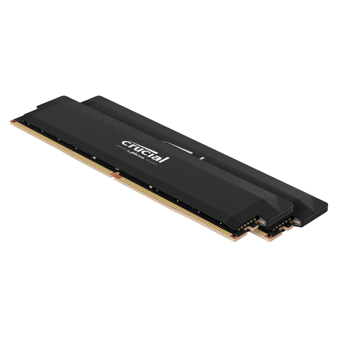 Hai thanh RAM Crucial Pro Overclocking DDR5-6000MHz CL36, dung lượng 32GB