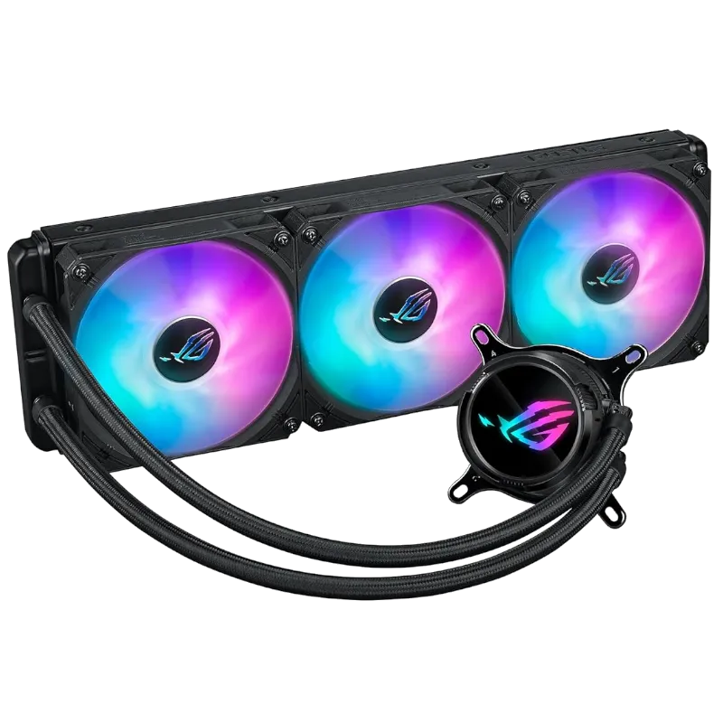 Hệ thống tản nhiệt nước AIO Asus ROG Strix LC III 360 ARGB hiệu năng cao.