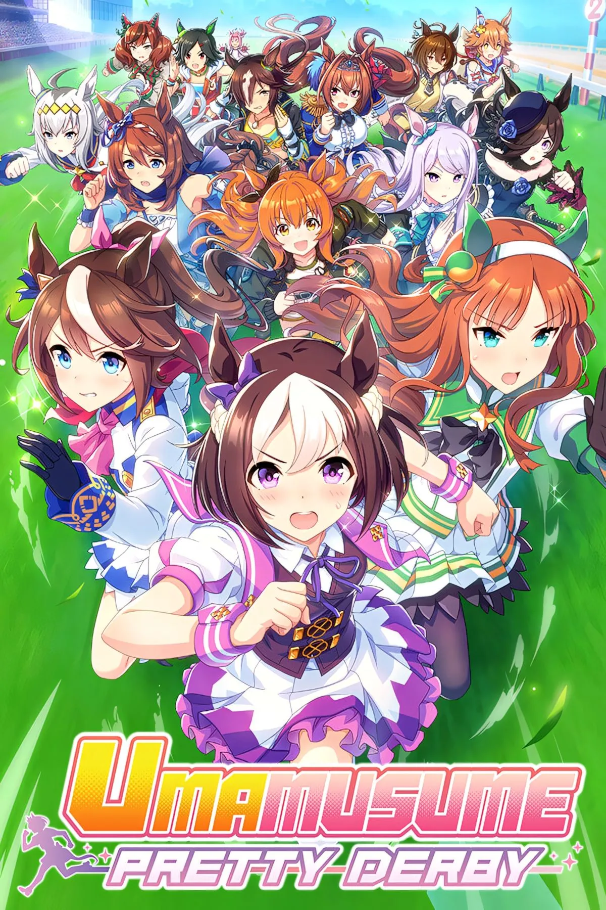 Hình ảnh bìa chính game Umamusume Pretty Derby trên nền tảng PC và mobile